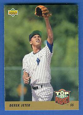 Derek Jeter - 1993 Upper Deck #449 ROOKIE (Yankees) Baseball cards value