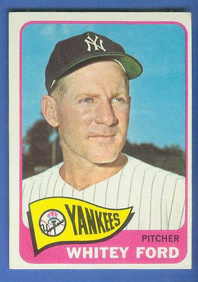 Baseball card ford whitey #9