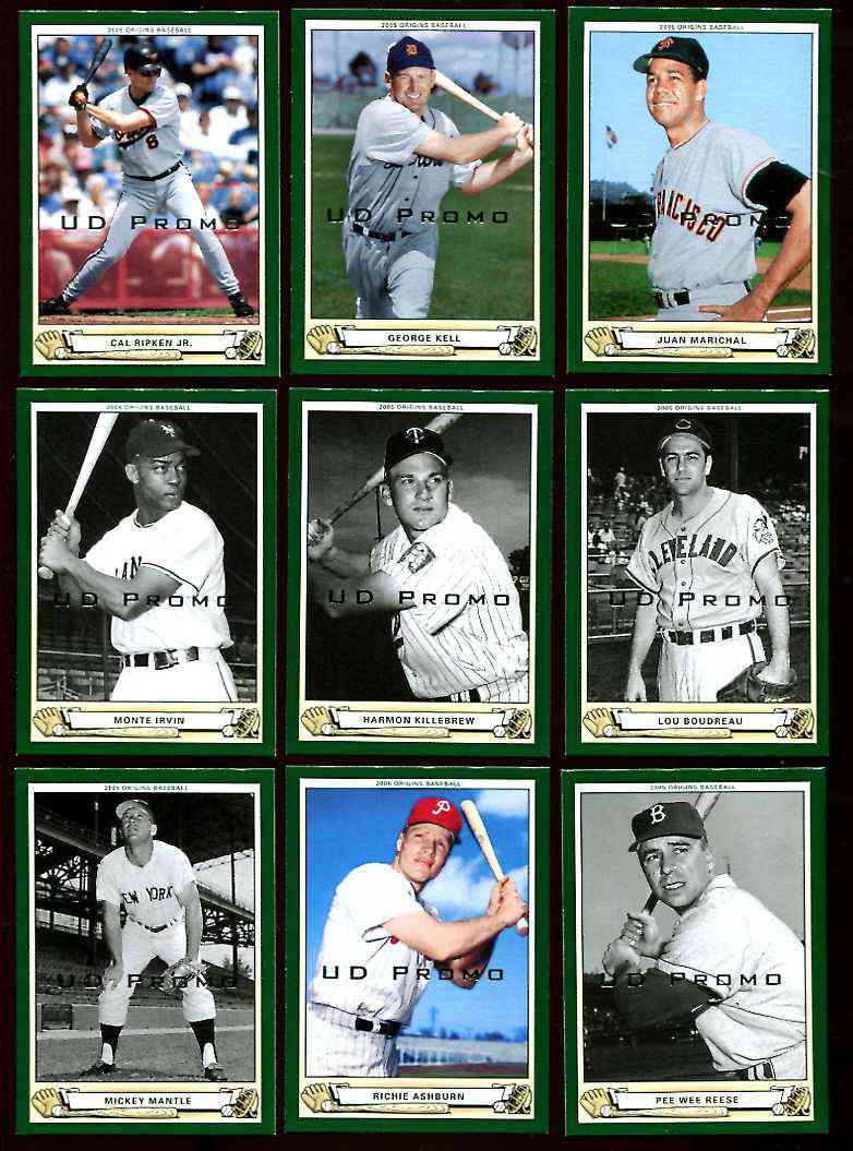 2005 Origins PROMO #125 Mickey Mantle (Yankees) Baseball cards value