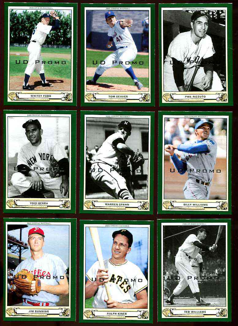 Vintage baseball cards from www.Baseball-Cards.com