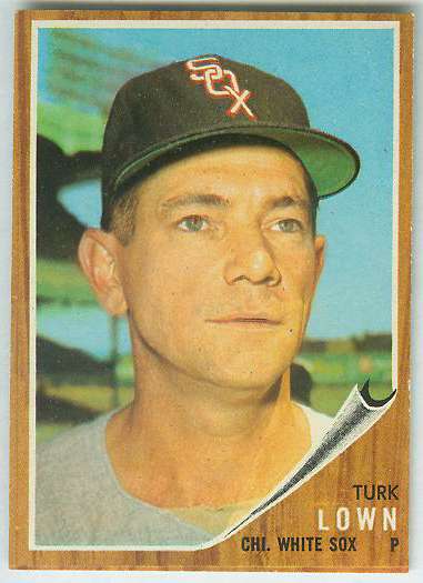 1962 Topps #528 Turk Lown HIGH # (White Sox) Baseball cards value