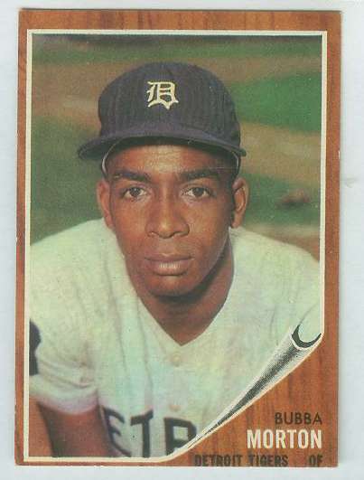 1962 Topps #554 Bubba Morton SHORT PRINT HIGH # (Tigers) Baseball cards value