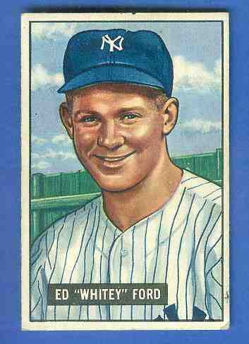 How much is a whitey ford autographed baseball card worth #10