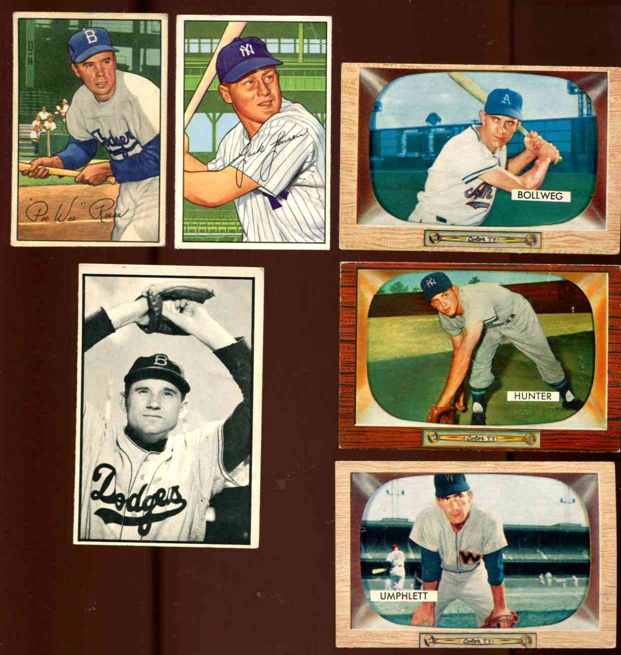 1952 Bowman #  8 Pee Wee Reese (Brooklyn Dodgers) Baseball cards value