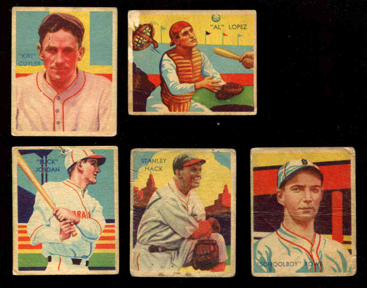 1934-36 Diamond Stars #34 Stan Hack (Cubs) Baseball cards value