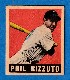 1948-49 Leaf # 11 Phil 'Scooter' Rizzuto ROOKIE (Yankees)