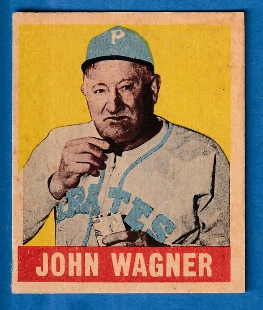 1948-49 Leaf # 70 Honus Wagner (Pirates) Baseball cards value