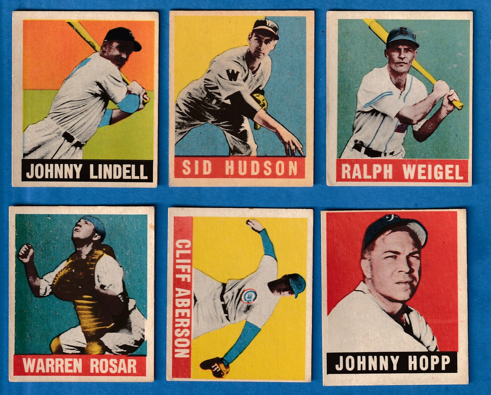1948-49 Leaf # 82 Johnny Lindell (Yankees) Baseball cards value