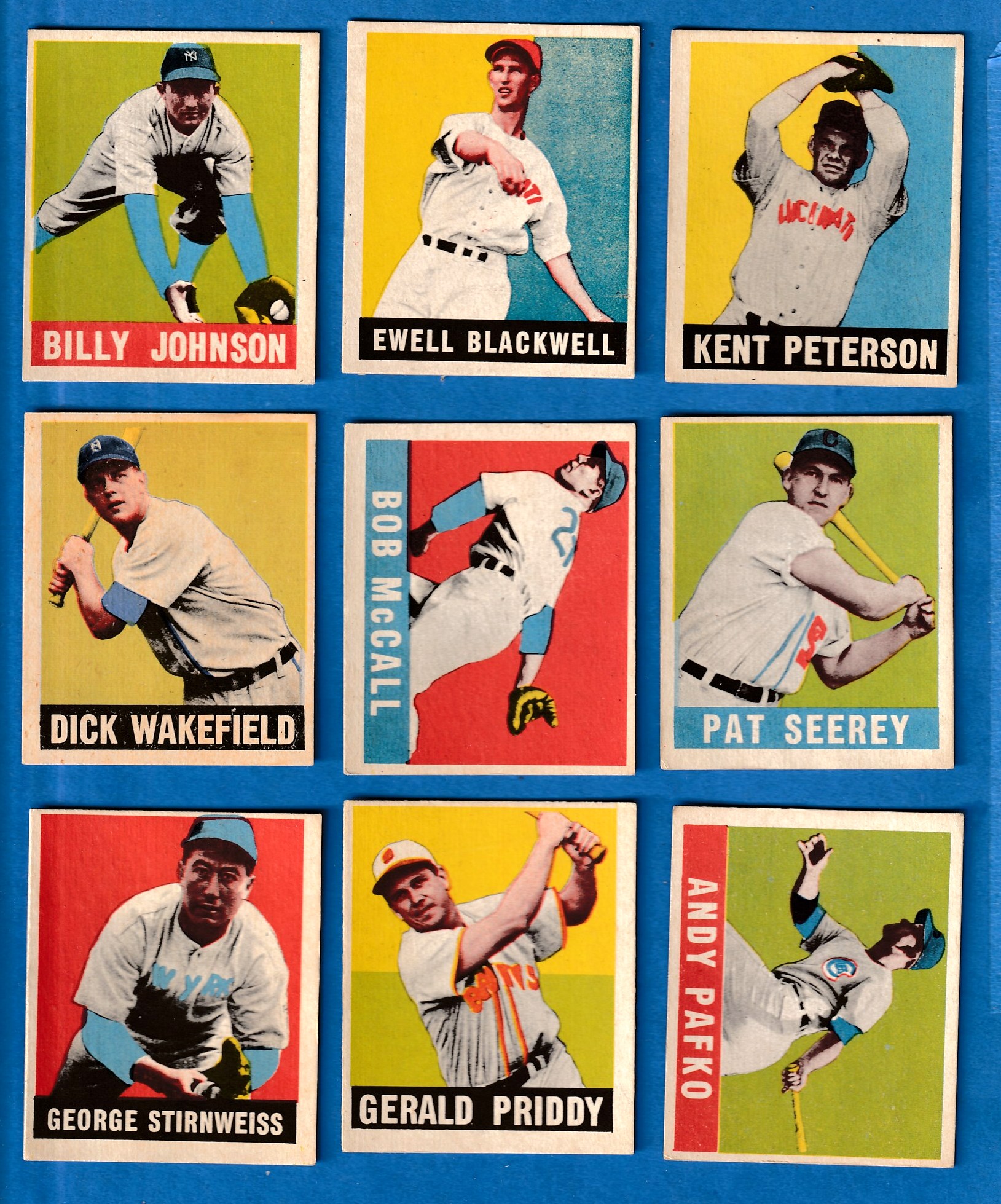 1948-49 Leaf # 73 Pat Seerey (White Sox) Baseball cards value