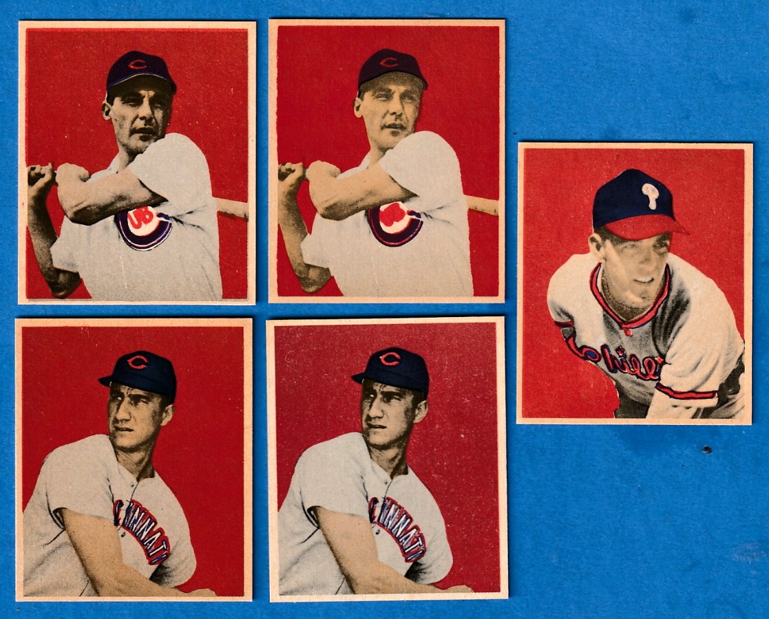 1949 Bowman #  6 Phil Cavarretta [Gray Back] (Cubs) Baseball cards value