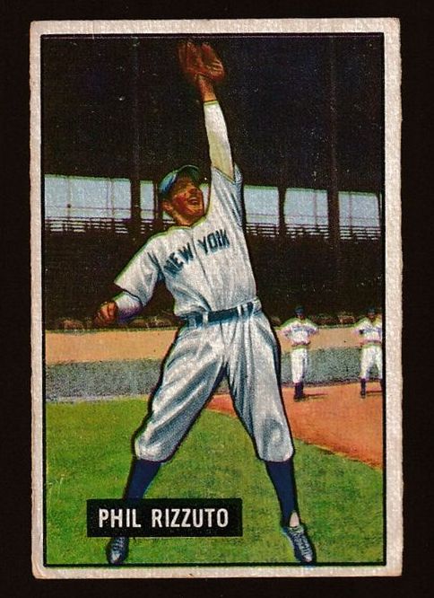 1951 Bowman # 26 Phil Rizzuto [#] (Yankees) Baseball cards value