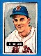 1951 Bowman # 62 Lou Boudreau (Red Sox, Hall-of-Famer)