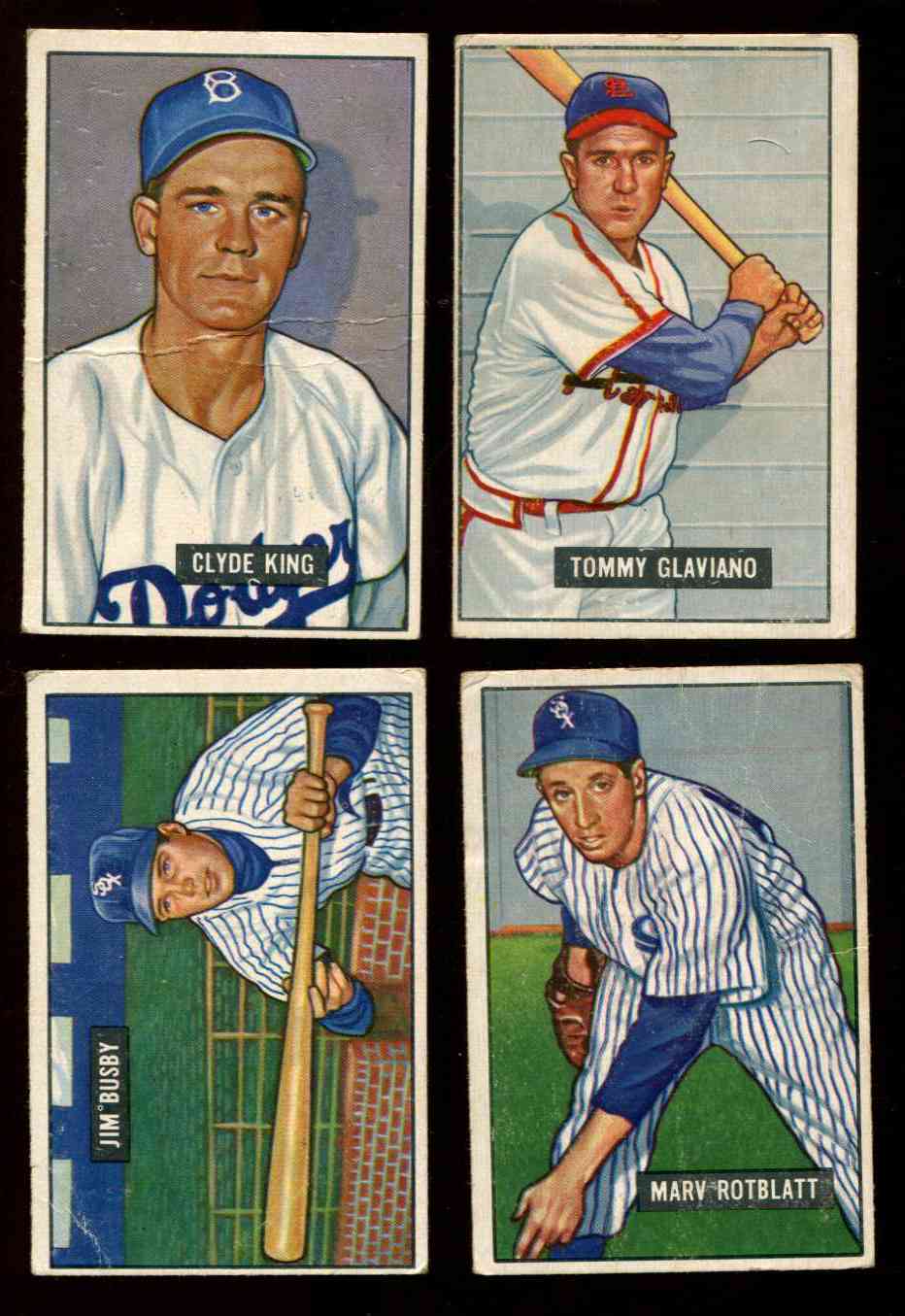1951 Bowman #303 Marv Rotblatt SCARCE HIGH# (White Sox) Baseball cards value