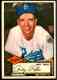 1952 Topps #  1 Andy Pafko [#] (Brooklyn Dodgers)
