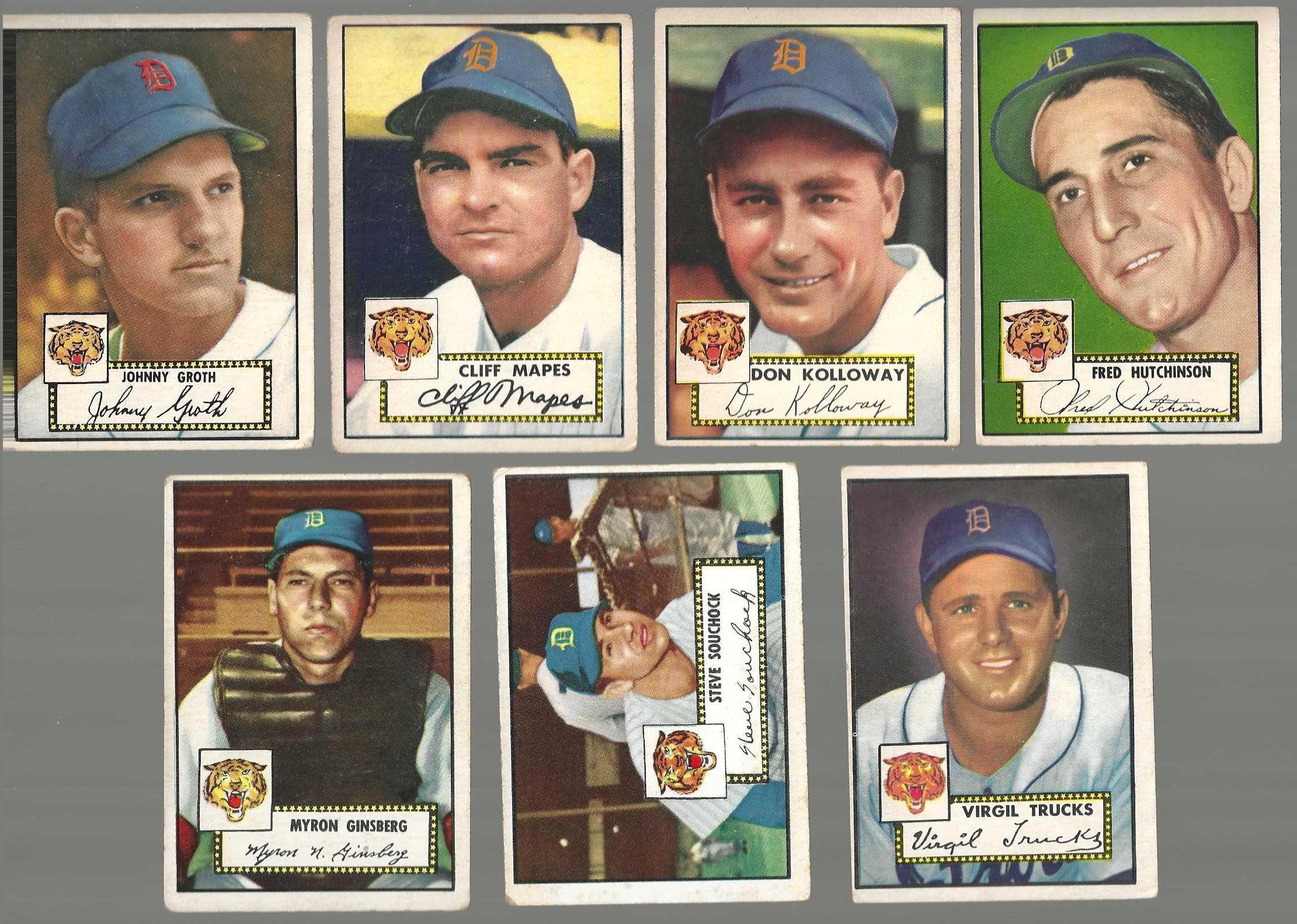 1952 Topps #262 Virgil Trucks (Tigers) Baseball cards value