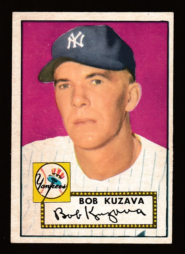 1952 Topps # 85 Bob Kuzava (Yankees) Baseball cards value