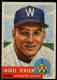 1953 Topps #265 Jackie Jensen SCARCE HIGH # (Senators) Baseball cards value