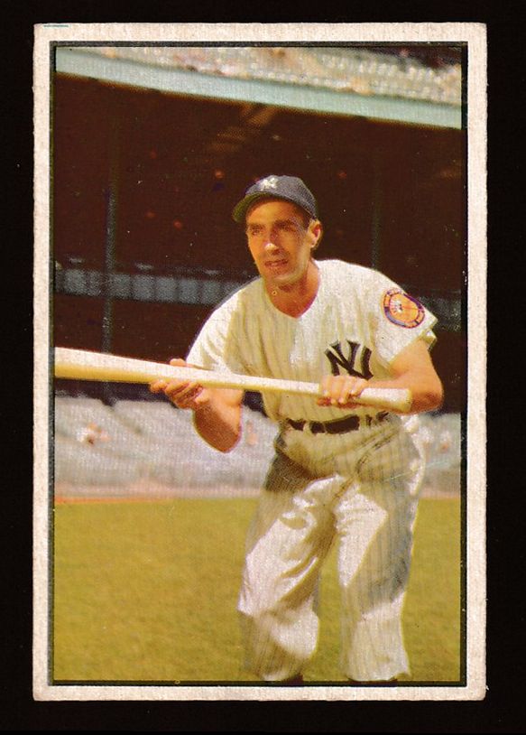1953 Bowman Color #  9 Phil Rizzuto [#x] (Yankees) Baseball cards value