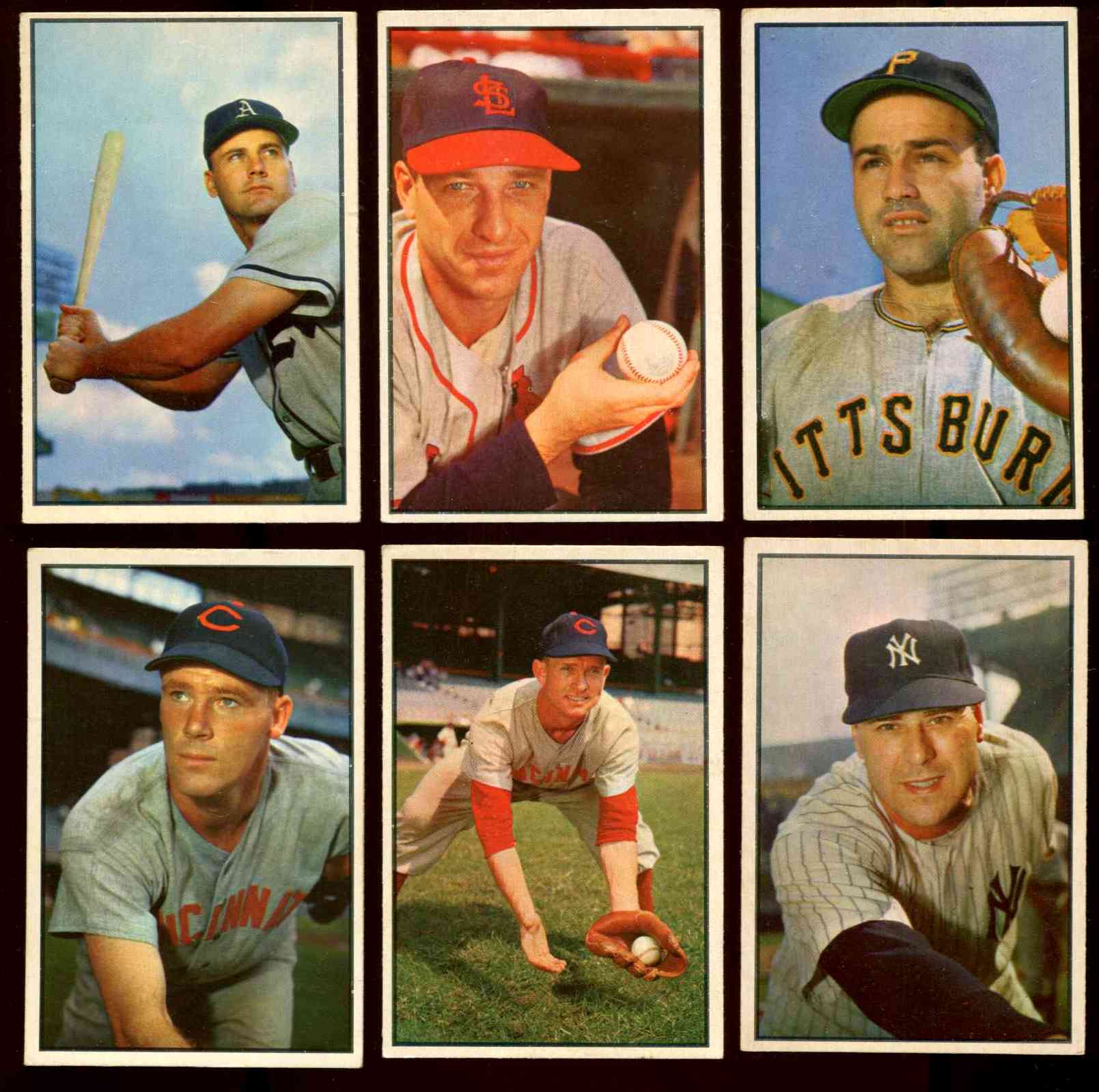 1953 Bowman Color # 27 Vic Raschi (Yankees) Baseball cards value