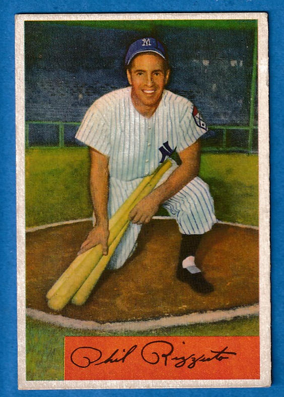 1954 Bowman #  1 Phil Rizzuto (Yankees) Baseball cards value
