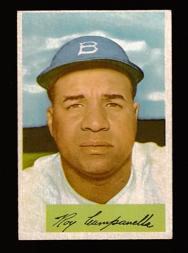 1954 Bowman # 90 Roy Campanella (Brooklyn Dodgers) Baseball cards value