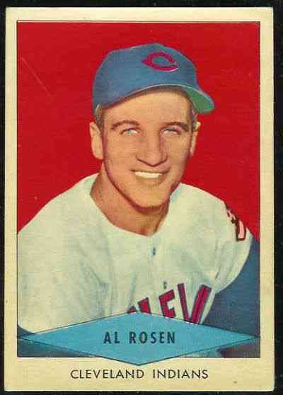 1954 Red Heart - Al Rosen SHORT PRINT (Indians) Baseball cards value
