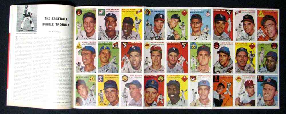 1954 Sports Illustrated/Topps # 90 Willie Mays (NY Giants) Baseball cards value