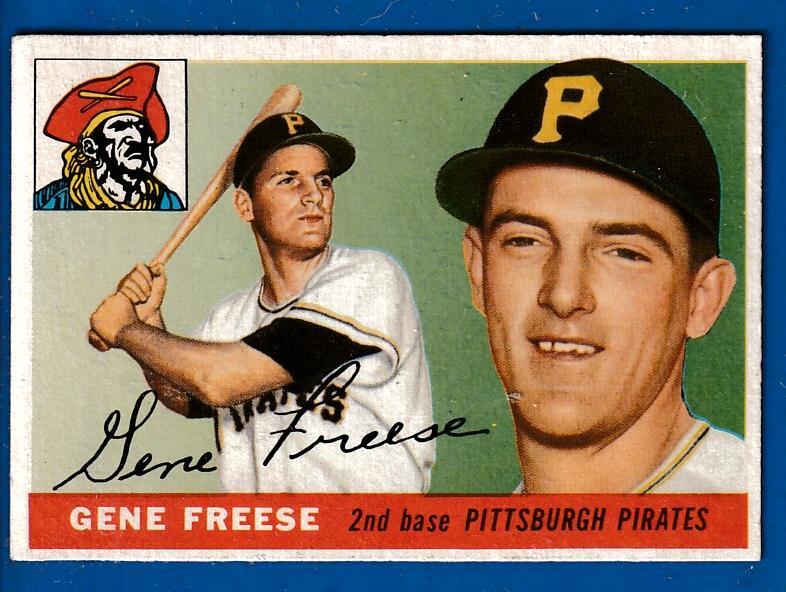 1955 Topps Baseball Dick Hall #126 Pittsburgh Pirates