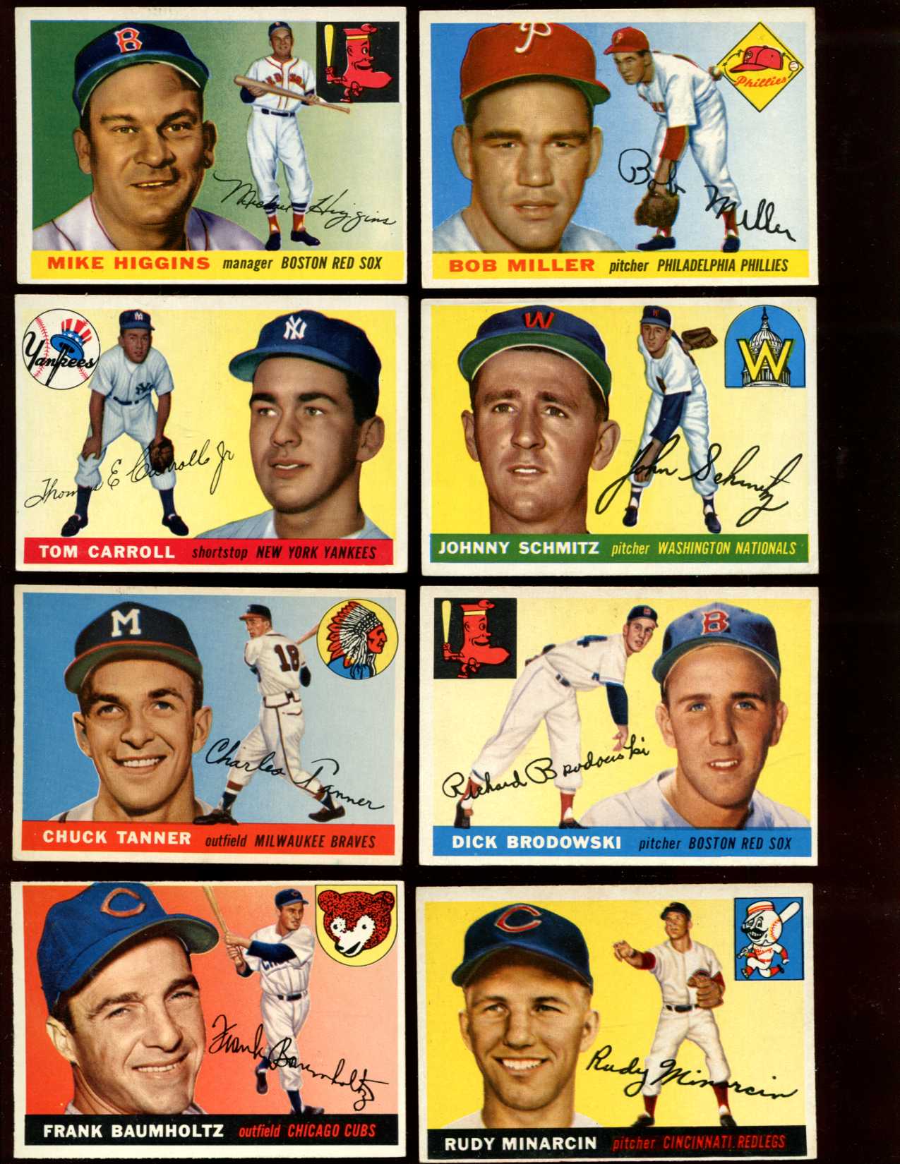 1955 Topps #157 Bob Miller HIGH NUMBER (Phillies) Baseball cards value
