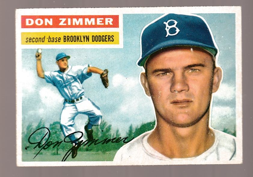 don zimmer baseball card