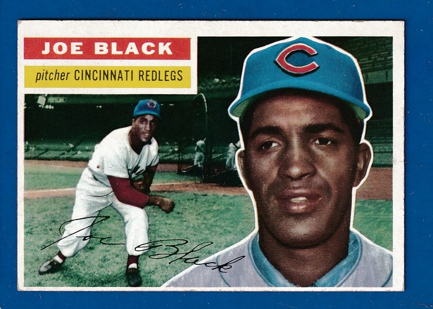 1956 Topps #178 Joe Black [WB] (Reds) Baseball cards value