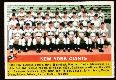 1956 Topps #226 New York Giants TEAM card w/Willie Mays [#]