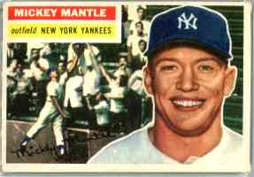 1956 Topps Mickey Mantle