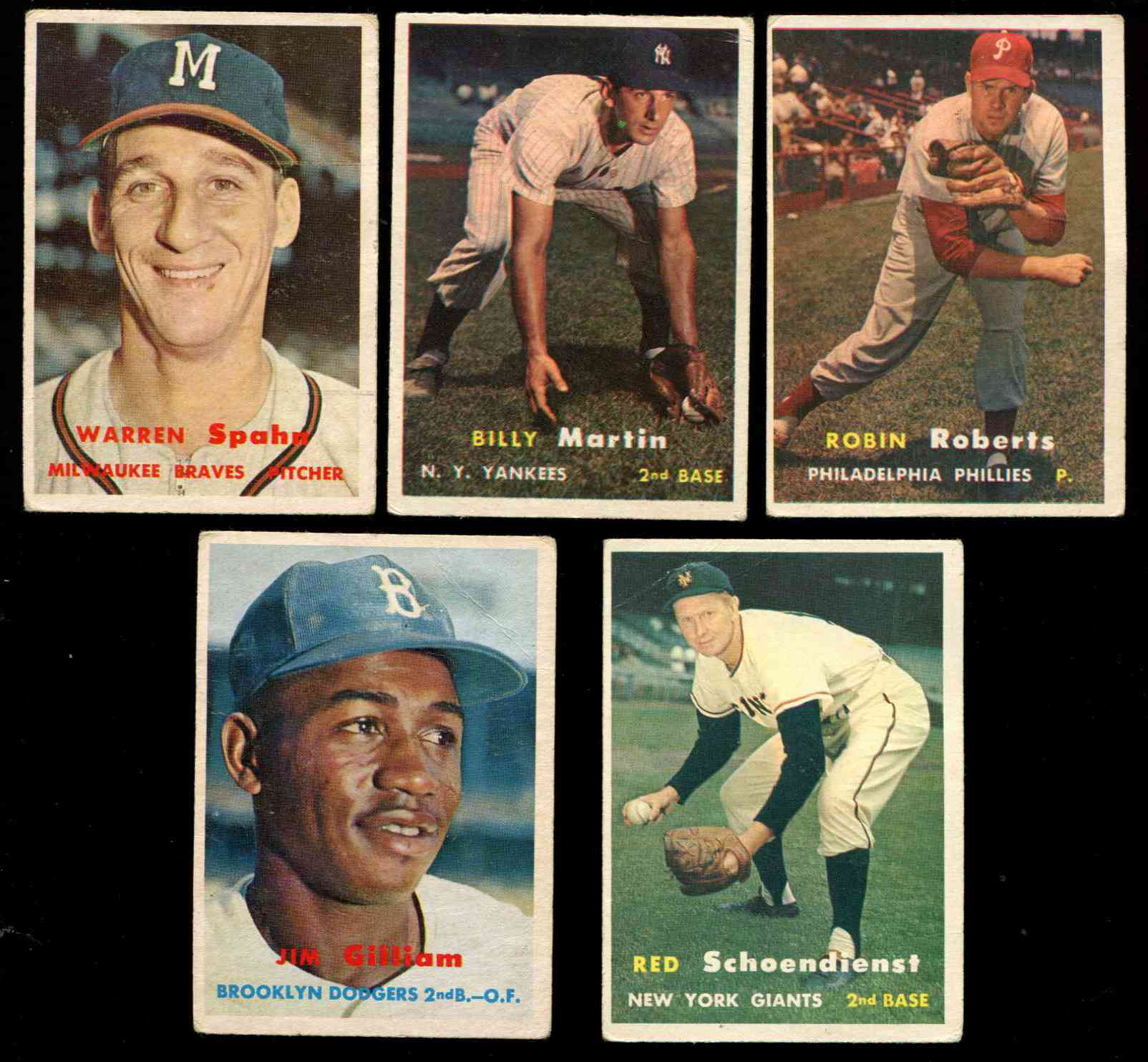 1957 Topps # 90 Warren Spahn (Braves) Baseball cards value