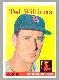1958 Topps #  1 Ted Williams (Red Sox)