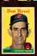 1958 Topps # 35B Don Mossi [VAR:YELLOW TEAM] [#] (Indians)