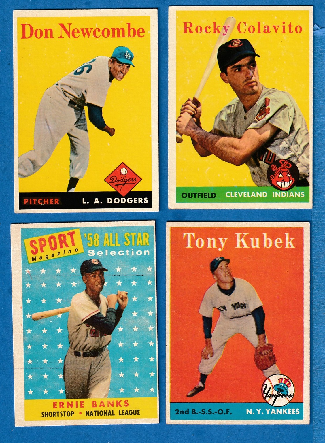 1958 Topps #368 Rocky Colavito [#] (Indians) Baseball cards value