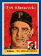 1958 Topps #178 Ted Kluszewski AUTOGRAPHED w/GAI LOA (deceased,Pirates)