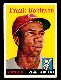 1958 Topps #285 Frank Robinson [#] (Reds,HOF)