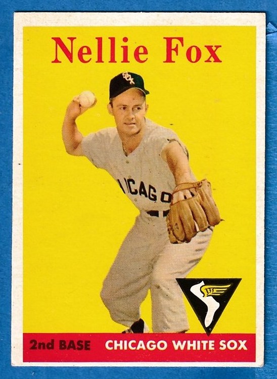 1958 Topps #400 Nellie Fox [#] (White Sox) Baseball cards value