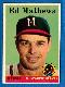 1958 Topps #440 Eddie Mathews [#] (Braves)