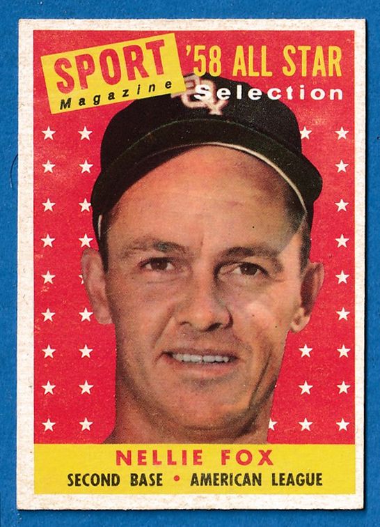 1958 Topps #479 Nellie Fox All-Star [#] (White Sox) Baseball cards value