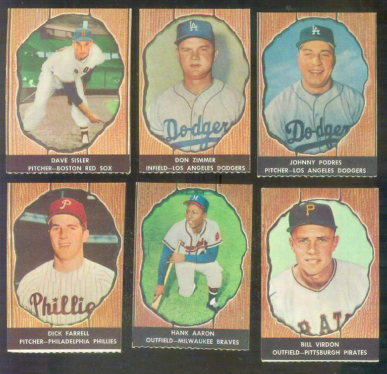 1958 Hires Root Beer #44 Hank Aaron (Braves) Baseball cards value