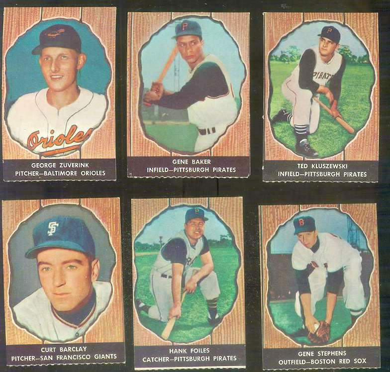1958 Hires Root Beer #70 Curt Barclay (Giants) Baseball cards value