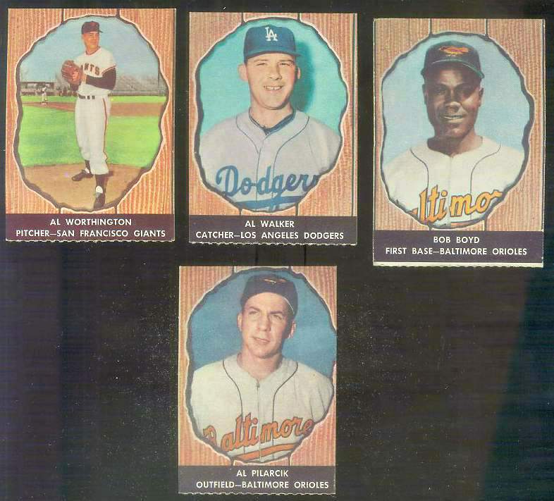 1958 Hires Root Beer #73 Al Worthington (Giants) Baseball cards value