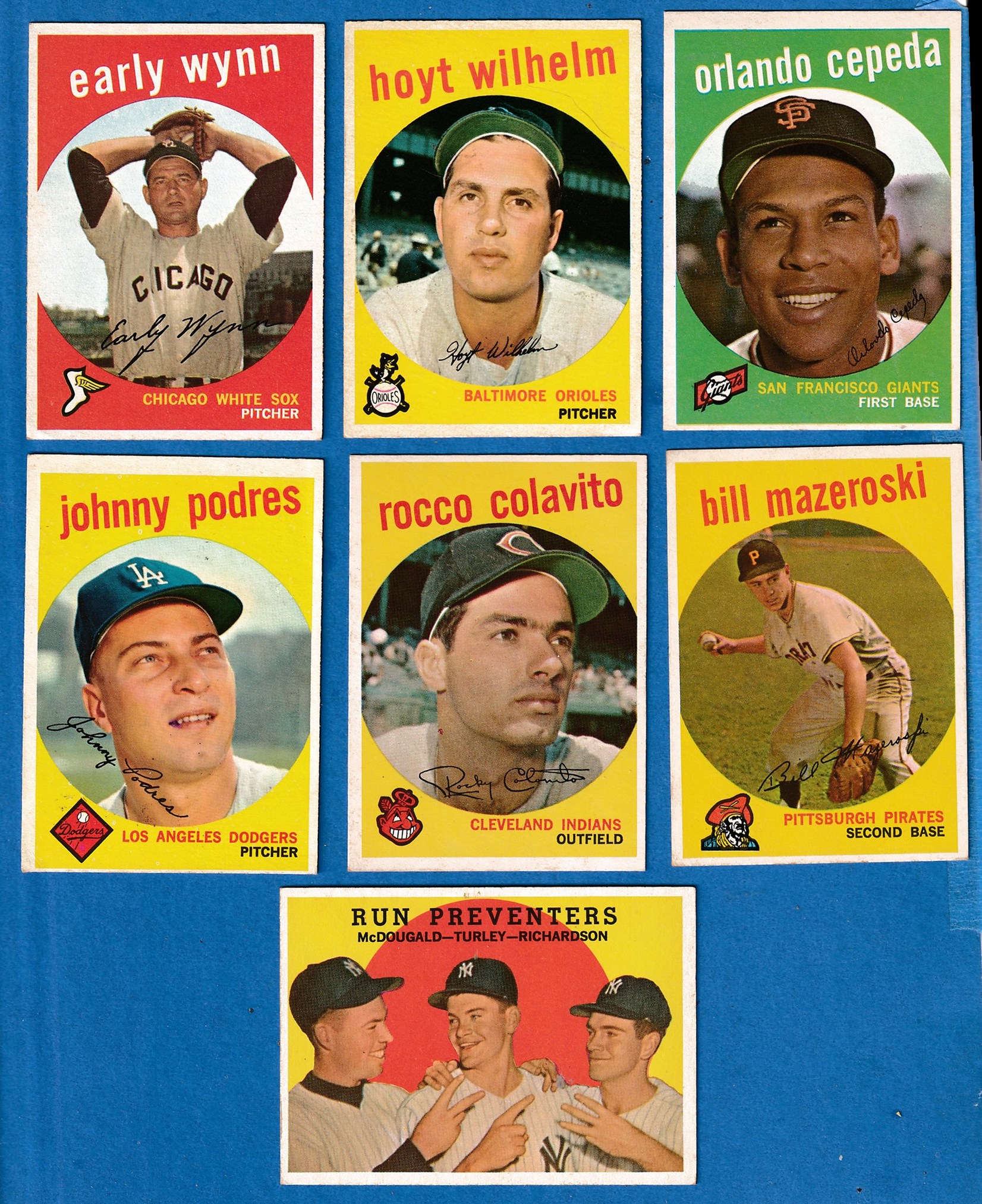 1959 Topps #390 Orlando Cepeda [#z] (Giants) Baseball cards value