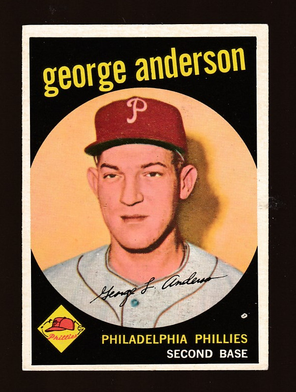 1959 Topps #338 Sparky Anderson ROOKIE [#] (Phillies) Baseball cards value