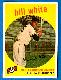 1959 Topps #359 Bill White ROOKIE [#] (Giants)