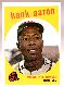 1959 Topps #380 Hank Aaron [#z] (Braves)