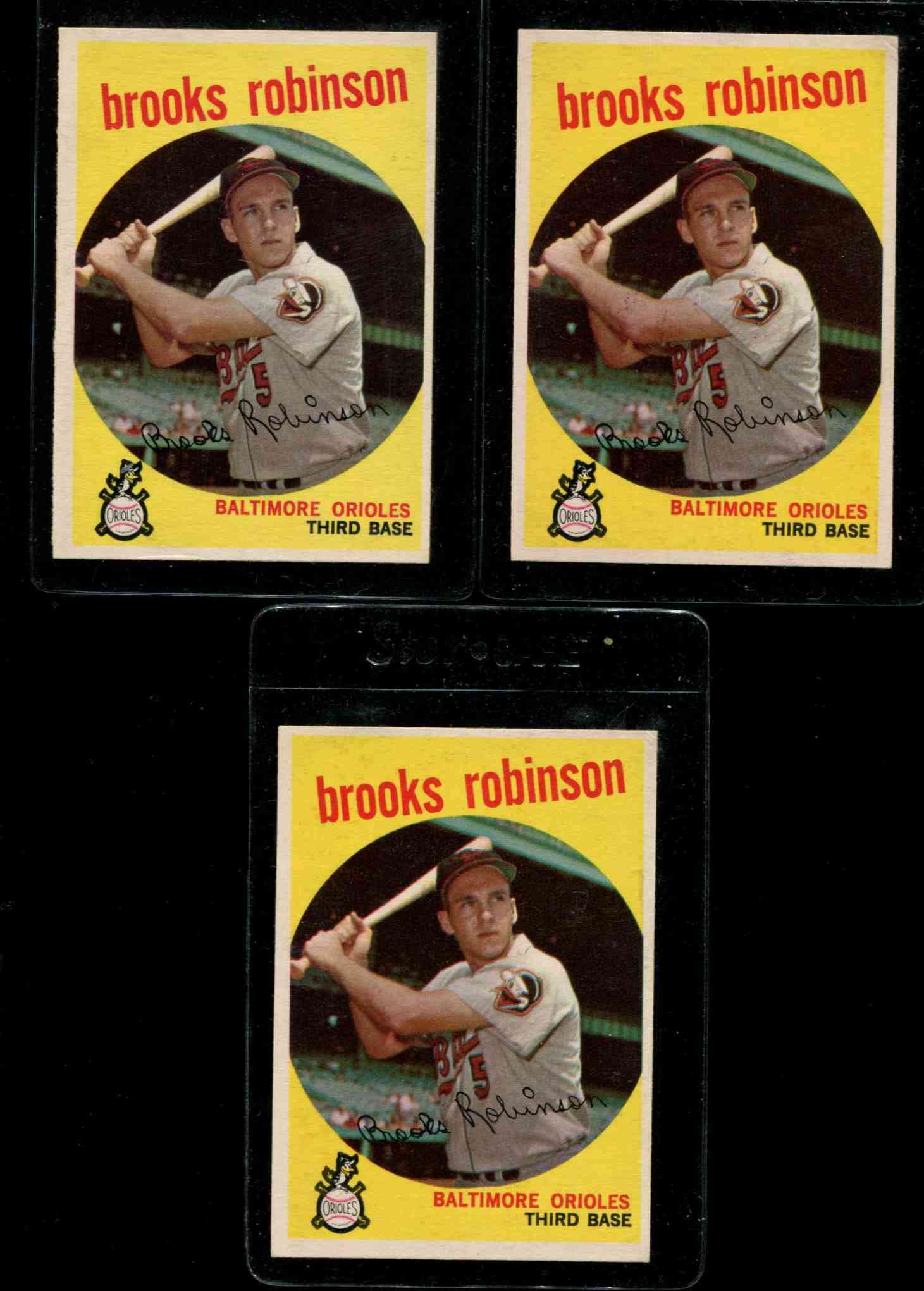 1959 Topps #439 Brooks Robinson [#] (Orioles) Baseball cards value